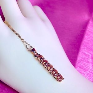 Bella Luce Champagne Diamond Simulant Necklace